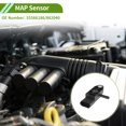 thumbnail image 2 of Sensor de Presión Absoluta del Colector MAP de Unique Bargains para VAUXHALL Astra Mk5 (H) Hatchback 1.3 CDTI 2004-2009 No. 55566186 1 Pc, 2 of 6