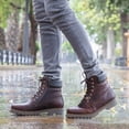 thumbnail image 4 of Panama Jack 03 C52 Mens Brown Boots Waterproof Leather Laces Hiking Ankle Chukka, 4 of 6
