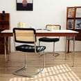 thumbnail image 3 of Stackable Dining Chairs Set / Breathable Mesh Rattan Back, 3 of 6