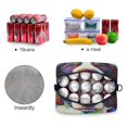 thumbnail image 4 of Lunch Bag Portable Crossbody Meal Bag Cooler Bag Insulated Lunch Bag Food Bag Handheld & Crossbody Design Color Oil Painting Dog, 4 of 6