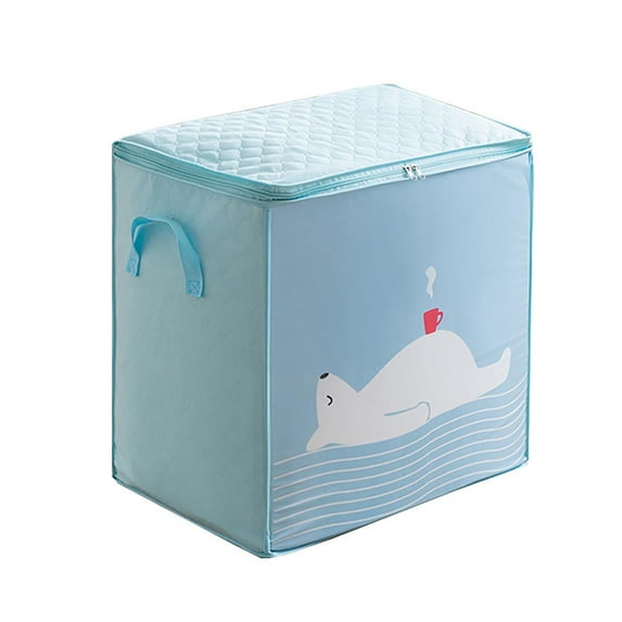 Vikakiooze 2023 Home Storage and Organization Foldable Storage Bag Clothes Blanket Quilt Closet Sweater Organizer Box Pouch