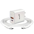 thumbnail image 1 of Taobox Cargador Puerto USB-C y USB-A de Pared 38W, con Cable USB-C a USB-C Incluido, Adaptador de Ca, 1 of 5