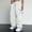 Blanc, variante sur cllios Pantalons Cargo Décontractés pour Hommes Pantalons de Randonnée Joggeurs Amples Pantalons de Sport Taille Élastique Pantalons Droits Amples pour Hommes Coupe Classique Multi-Poches Cargos