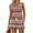 Red, variant on Halloween Outfits for Women 2 Piece Sets Bat Ghost Sleeveless Horror Tank Tops Matching Candy Skeleton Wide Leg Funny Shorts, M