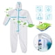 thumbnail image 4 of Traje de protección Mono con capucha para exteriores Ropa de seguridad desechable para taller de laboratorio (3XL), 4 of 14