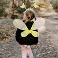 thumbnail image 3 of Txlixc Juego de rol de cuento de hadas de 4 piezas para niñas, falda brillante + alas de mariposa de cuento de hadas LED + horquilla + palo de mariposa Txlixc  moda, 3 of 9
