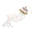 thumbnail image 2 of Colgante de medusa de cristal para decoración de playa, decoración colgante para fiesta con temática oceánica, adorno de medusa único para decoración del hogar, cumpleaños, bodas y festividades., 2 of 5