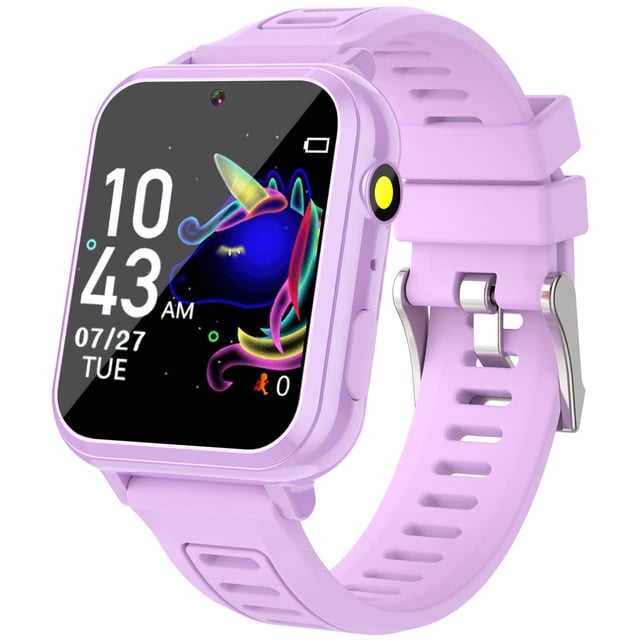 Reloj inteligente Sedzofan para niños y niñas de 6 a 12 años con 24 juegos