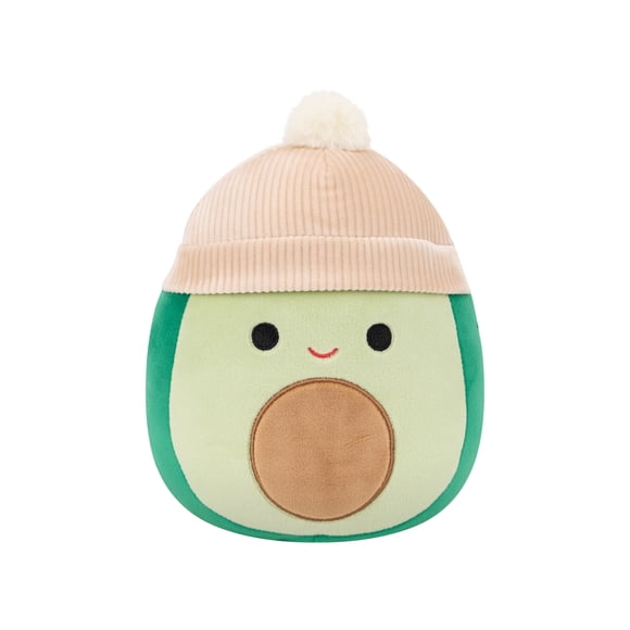 Squishmallows 7.5" Plush - Austin the Green Avocado with Tan Beanie