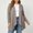 Khaki, variant on Fnooota Women's Plus Size Open Front Cardians, Soft Long Sleeve Comfy Lightweight Casual Cardigans for Women Gray Size XL-5XL