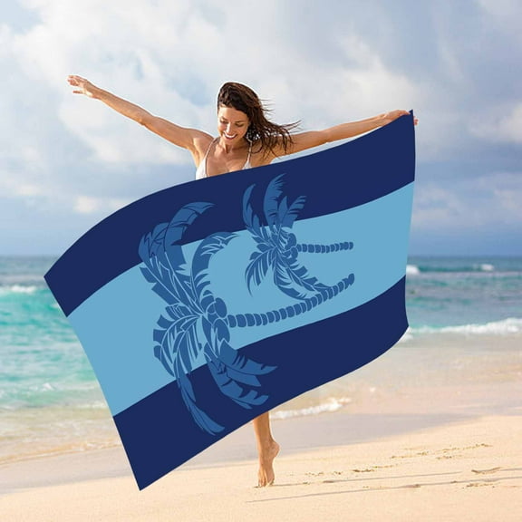 Clearance PEONAVET Beach Towels Oversized Microfiber Beach Towel Super Lightweight Colorful Bath Towel Sandproof Beach Blanket Multi-Purpose Towel For Travel Swimming Pool 27.5x55.1 Inch