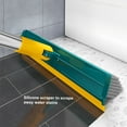 thumbnail image 5 of Floleo Clearance 2 in 1 Floor Scrub Brush with Handle, V-Shape Stiff Bristle Grout Brush, 120° Rotating Cleaning Brush for Tile Floors Walls, Multi-Surface Scraper Squeegee, 5 of 8