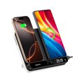 thumbnail image 1 of Soporte de cargador inalámbrico SwanScout 504 Dual para iPhone/Samsung, 1 of 8