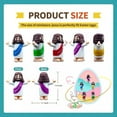 thumbnail image 2 of 25 pcs Little Jesus Figures Fine Jesus Love You Design Made of Rubber Use as School Religious Party Baptism Gifts, 2 of 7