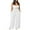 White, variant on Fanxing Flowy Jumpsuits for Women Summer Casual Spaghetti Strap Overalls Baggy Wide Leg Jumpsuits with Pockets