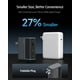 thumbnail image 4 of Cargador de pared CUKTECH 10 100W USB C de 3 puertos para MacBook negro, 4 of 7