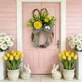 thumbnail image 4 of Tupukom Door Wreaths Easter Decor Clearance Spring Easter Wreath Door Decor Outdoor Indoor, 4 of 6