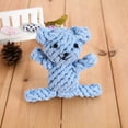 thumbnail image 2 of HES Pet Toy for Destructive Chewing Chew Toy Dogs Adorable Woven Bear Design Dog Rope Toy Destructive Chewing Teeth Cleaning Safe, 2 of 5