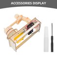 thumbnail image 3 of SHOWERORO Kids Toys DIY Science Kit Multi Wood 1Set Miniature Windmill Creation for Family Projects, 3 of 7