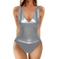 thumbnail image 1 of Aayomet Plus Size Bathing Suit for Women Sleeveless (Grey, S), 1 of 4