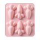 thumbnail image 5 of Molde de silicona para pastel de zanahoria de Pascua, molde para magdalenas, pudin, galletas, muffins, cubitos de hielo, molde para jabón, herramienta de decoración para hornear Di, 5 of 5