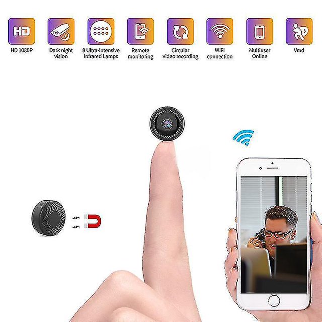 Wifi Mini Camera 1080p Hd Video Gizli Kamera Cctv Ip Cam Remote Night Vision Motion Sensor Magnetic Body Microcamera Camcorder