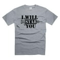 thumbnail image 5 of Funny I Will Stab You Shirt Nurse Doctor Shirts Humorous Gifts Nurse Birthday Gift Unisex Shirt (3X-Large Navy Blue), 5 of 6