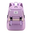 thumbnail image 1 of Mochila escolar YONGSHENG Mochila impermeable ligera para estudiantes Morada 30*17*46cm, 1 of 5