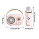 thumbnail image 2 of Máquina de karaoke para niños y adultos, minimicrófono portátil de mano con Bluetooth y altavoz para cantar, ideal para smartphones, cumpleaños, fiestas familiares y en casa (rosa)., 2 of 6