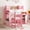 Pink, variant on Reasea Kids Study Desk and Chair Set with Tiltable Desktop, Hutch & Storage - Wooden Writing Table for Ages 5-12, Pink