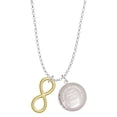 thumbnail image 1 of Delight Jewelry Goldtone Large Infinity Sign To the World You are a Mother Locket Necklace, 1 of 4