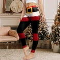thumbnail image 2 of TTUHYWXI Women's Funny Printed Ugly Christmas Leggings Soft Stretchy Holiday Tights (Black, XL), 2 of 7