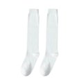 thumbnail image 2 of Women's Casual Cotton Knee High Socks - Solid Color Knit Design in Multiple Colors, Versatile for Layering, Fashion, and Everyday Outfits White, 2 of 3