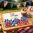thumbnail image 6 of Holiday Placemats for Patriotic Table Decorations, Independence Day Table Mats for Dining and Party Settings, Decorative Table Placemats for 4th of July Celebrations, Reusable Dining Mats, 6 of 6