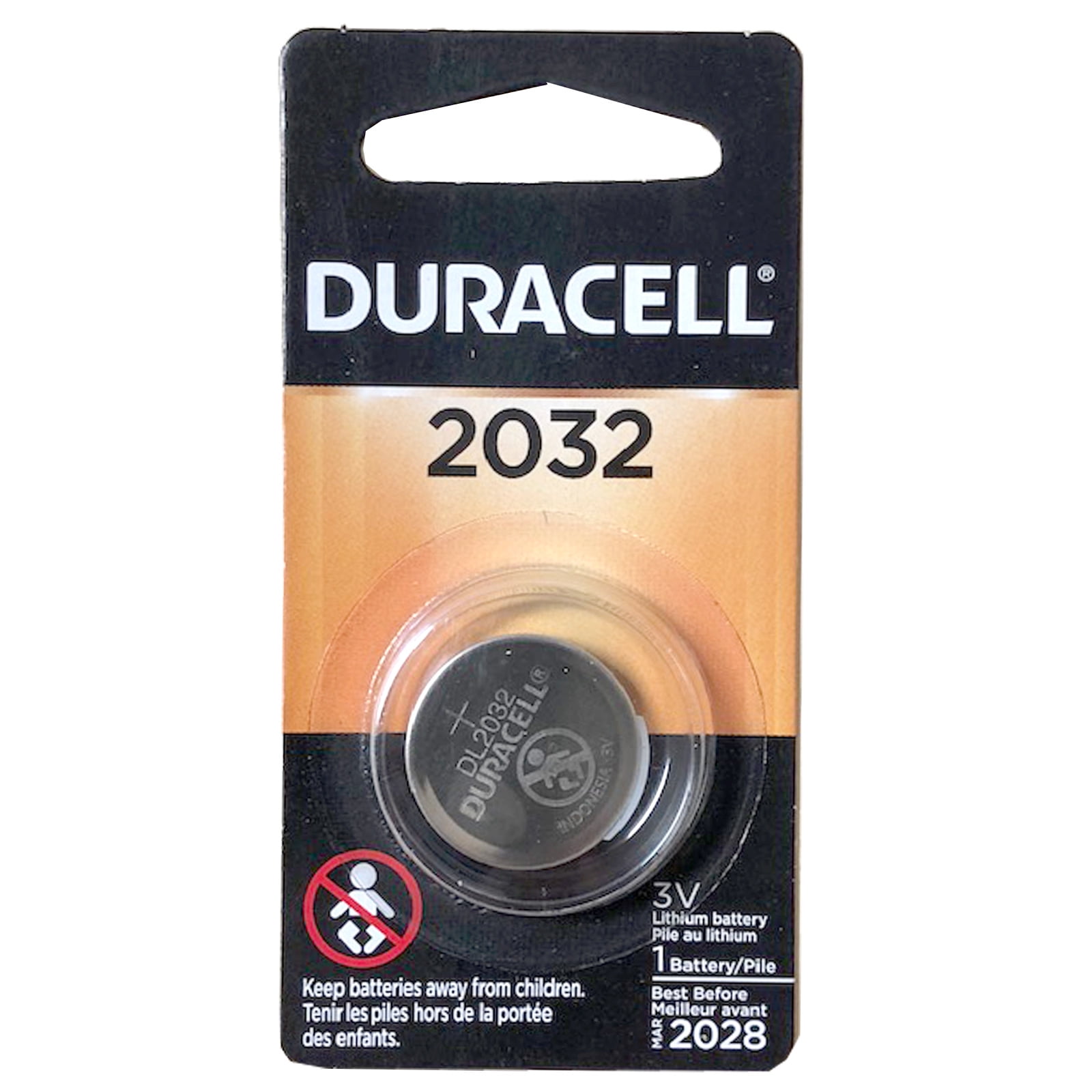 Details about   Duracell CR2032 3v LITHIUM Coin Cell Batteries Pack of 2 DL2032 