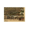 thumbnail image 2 of Historic Panoramic View - Portland Oregon - Elliot 1890 - Vintage Wall Art, 2 of 4