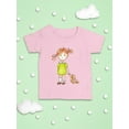 thumbnail image 3 of Girl With A Teddy Bear T-Shirt Infant -Image by Shutterstock,  12 Months, 3 of 4