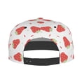 thumbnail image 3 of Uemuo Hand Drawn Strawberry Pattern Women's Baseball Cap,Straight Brim Hat,Golf Dad Hat,Travel Hat,Sun Protection Cap,Everyday Accessory, 3 of 9