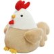 thumbnail image 1 of Peluche de pollo, pollito de peluche, regalo de cumpleaños y Navidad para niños y niñas (9 pulgadas, caqui), 1 of 5