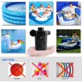 thumbnail image 4 of Pompe à Air Électrique Portable à Remplissage Rapide pour Canapé Gonflable, Matelas Pneumatique, Anneau de Natation, Jouets de Piscine Gonflables, Puissant Gonfleur/dégonfleur Électrique avec 3 Buses 110V AC, 4 of 4