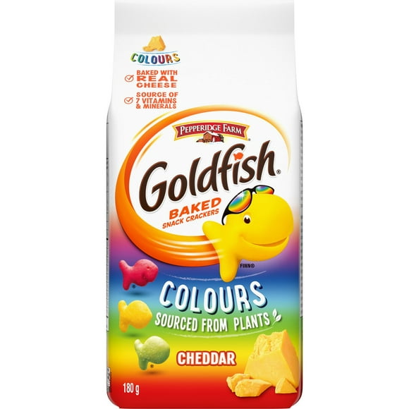Craquelins de couleurs Goldfish 180 g