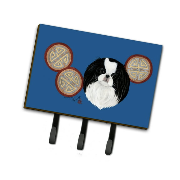 Carolines Treasures MH1003TH68 Japanese Chin Leash or Key Holder Triple multicolor