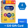 [$20 Savings] Enfamil NeuroPro Infant Formula Powder - 31.4 oz Refill Box (4 Pack) with Free $20 eGift card