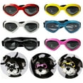 thumbnail image 2 of Foldable Dog Sun Glasses Sun Protections Windproof Designs Eyewears For Small Breeds with Adjustable Elastic Strap, 2 of 9