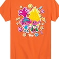 thumbnail image 3 of Trolls - Band Together - Poppy Viva Stickers - Toddler and Youth Short Sleeve Graphic T-Shirt, 3 of 5