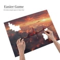 thumbnail image 2 of 1000 Piece Military Bomber Planes Jigsaw Puzzle For Adults – Dramatic Sunset Artwork, Challenging Wooden Brain Teaser, Relaxing Game, Unique Gift For Aviation Fans, Home Decor, 2 of 7