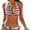 American Flag, variant on Women 2 Piece Bikini American Flag Bikini Swimsuit Sexy Bathing Suits Halter Triangle Tops Side Tie Bikini Sets