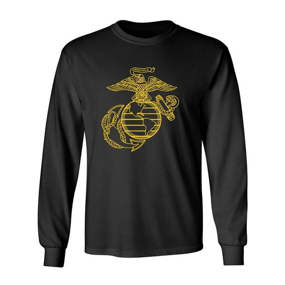 USMC "Eagle Globe and Anchor" Adult Long Sleeve T-shirt