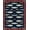 Navy Blue Red Cream, Pattern 1, variant on ODIKA 2'x3' Washable Doormat Vintage Fish Bass Fishing Theme Lure Motif Stars Stripes Border for Entryway, Kitchen, Laundry Room, Non-Slip, Low Pile