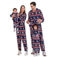 thumbnail image 1 of Plush Cozy Warm Christmas Matching Family One-piece Pocket Pajamas Hoodie Sleepwear Xmas PJ's Festival Snowflake, 1 of 13